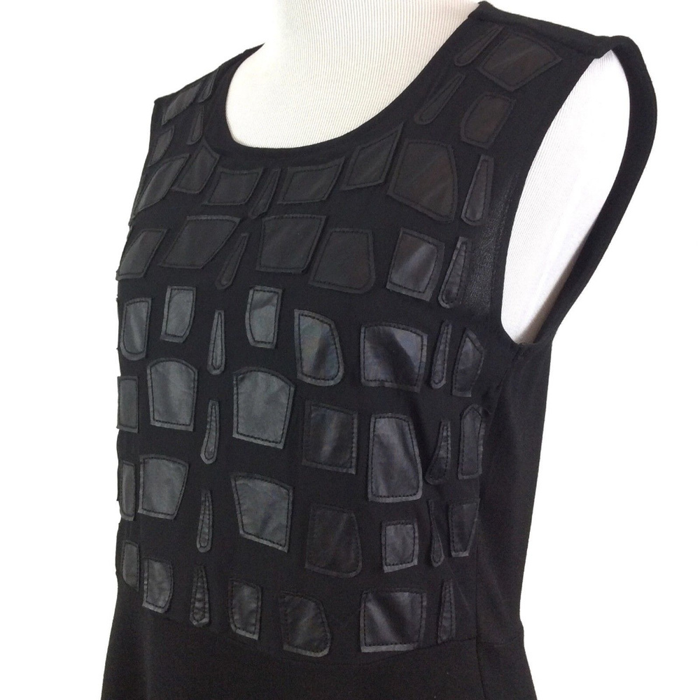 🦋Savida at Dunnes UK Black Tile Keyhole Dress 10 - Picture 4 of 8